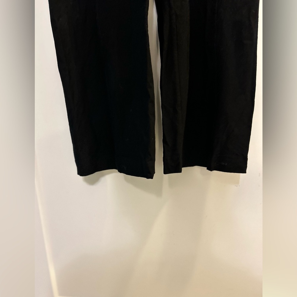 Eileen Fisher Viscose Blend Black Pants with Pockets - Picture 3 of 11